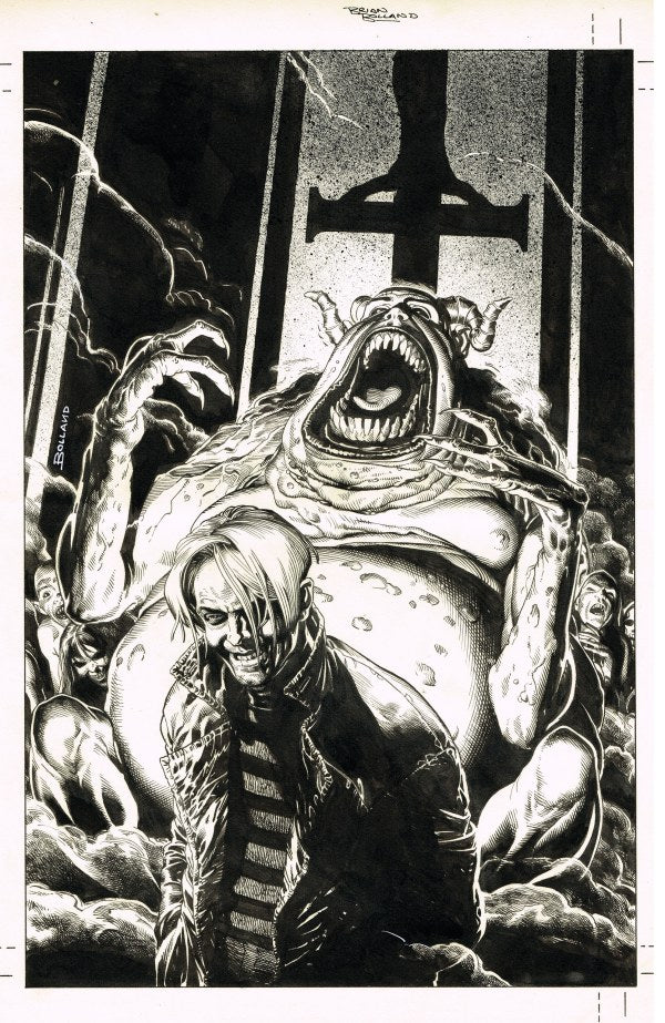 Kilroy Is Here #1 Cover C 1:10 Brian Bolland Black & White Variant