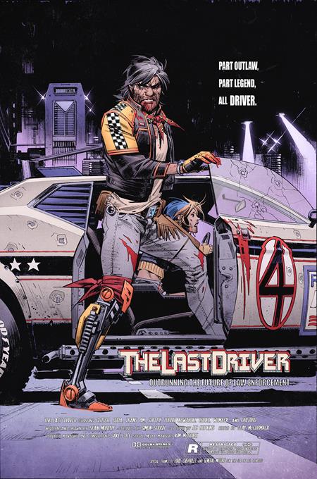 The Last Driver #1 3rd Printing Sean Murphy RoboCop Movie Poster Homage